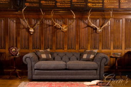 Bild von Castlebay, Sofa in Harris Tweed