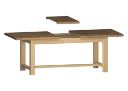 Bild von Ariege Farmhouse Tisch Ausziehbar mit Fußsteg 200cm